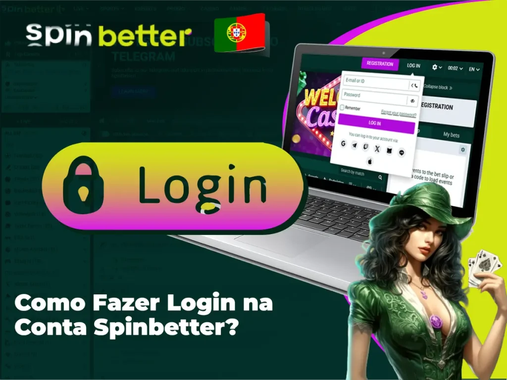 Como Fazer Login na Conta Spinbetter?