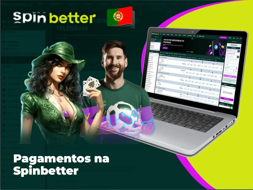 Pagamentos na Spinbetter